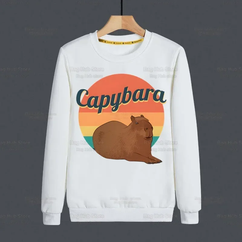 Capybara Divertenti Felpe con cappuccio Donna/Uomo Moda Animale OK I Pull Up Felpa Vendita calda Abbigliamento casual