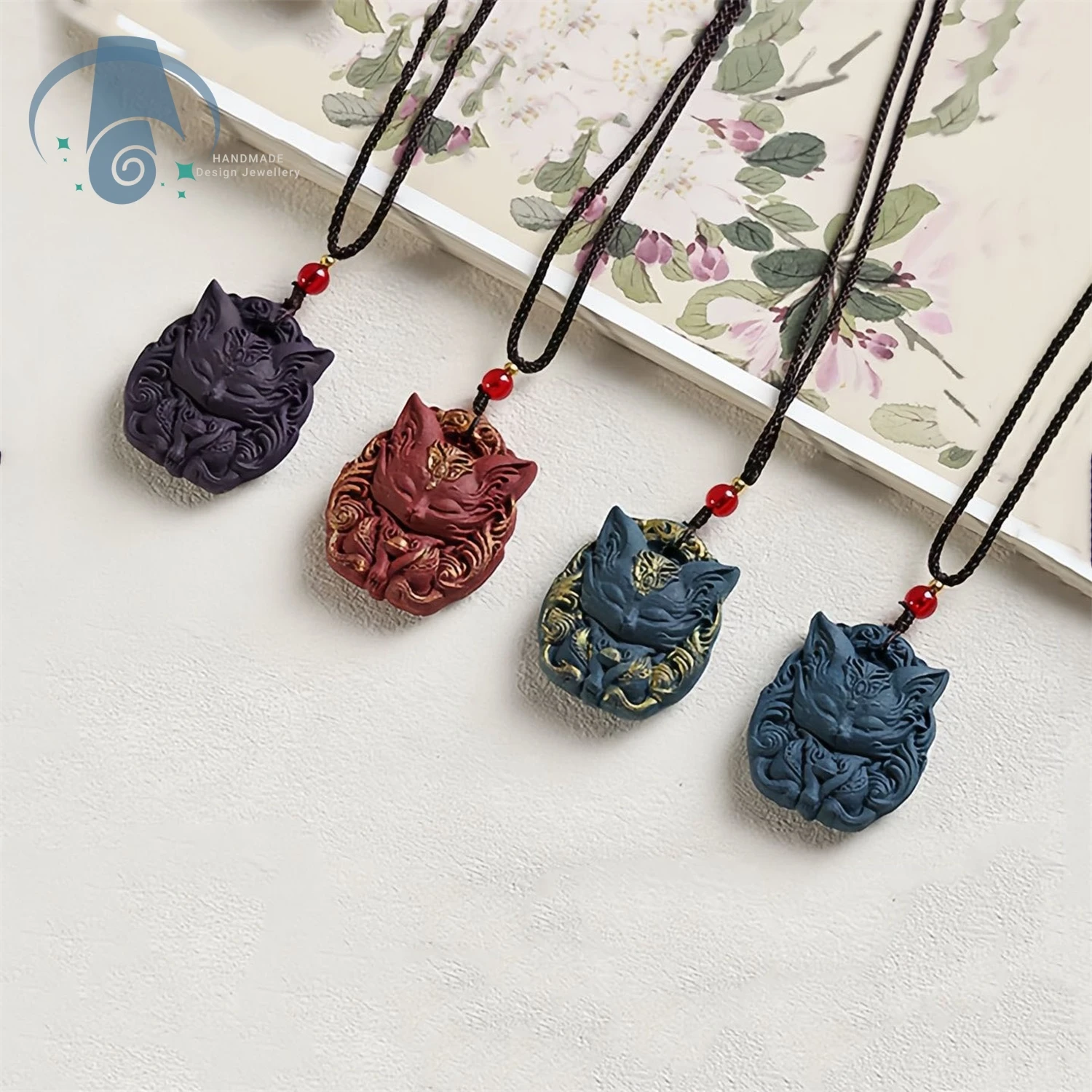 

Древнее ремесло ручной работы из смешанных благовоний из бисера, ожерелье для ароматерапии, традиционное китайское ювелирное изделие Wenwan, кулон для мужчин и женщин