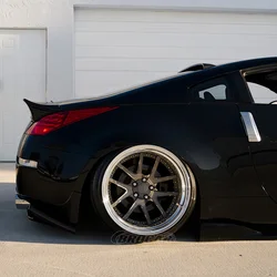 For 2003-2008 Nissan 350Z Fairlady Z33 Rocket Bunny Style High Quality ABS Plastic Gloss Black Spoiler Trunk Boot Wing Spoiler