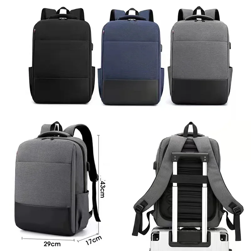 Business Bag Mochila Impermeable Men Laptop Backpack Outdoor Travel Daily School Business Backpack