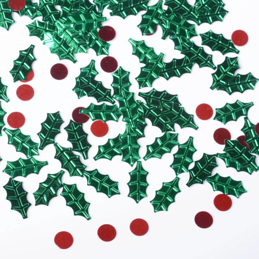 

30G Christmas Themed Confetti Shiny Resin Pieces Dreamy Atmosphere Decor for Anniversary Valentines Day Event Decoration