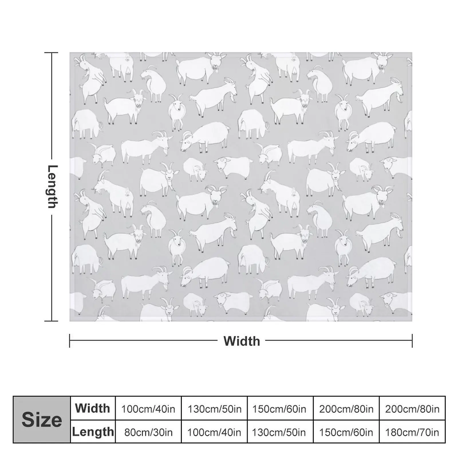 Charity Fundraiser - GreyGoats Throw Blanket Plush funny gift Blankets