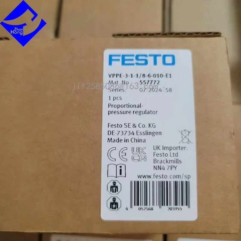 FESTO 557772 VPPE-3-1-1/8-6-010-E1 Genuine Original Special Offer, All Series Available, Full Compensation for Counterfeit Goods