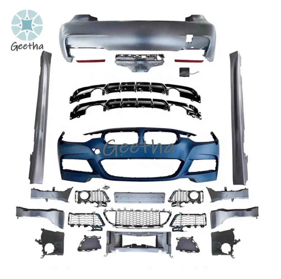 

M-Tech Full Set Car Bumper Body Kit for BMW F30 F35 3 Series Upgrade MT Style Front Bumper&Rear Bumper