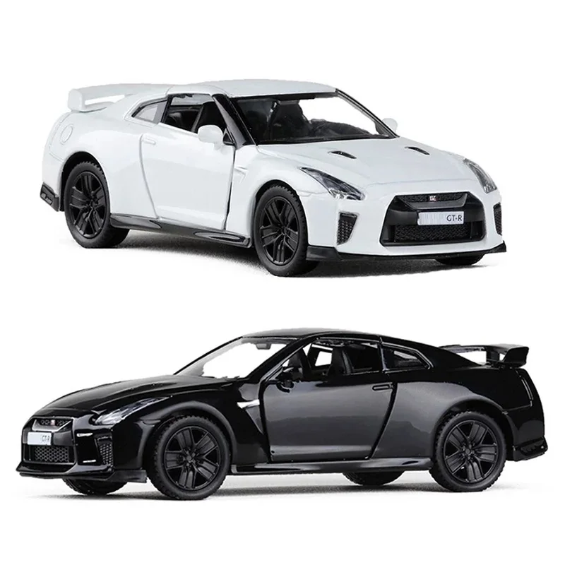 Japanese Supercar GTR R35 Simulation Exquisite Diecasts & Toy Vehicles RMZ city 1:36 Alloy Model Metal Car Gifts For Children