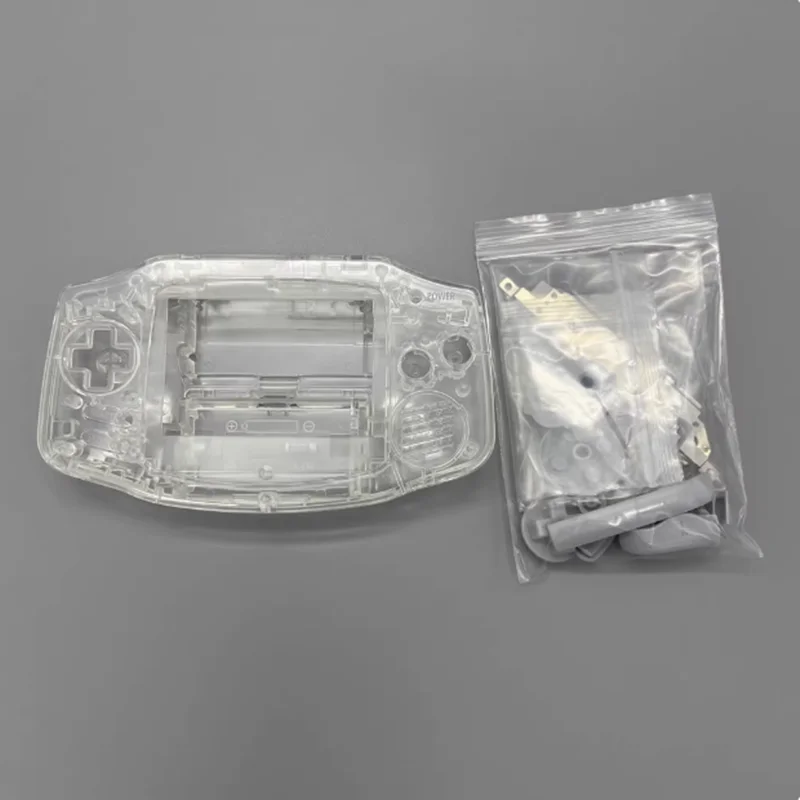 화면이없는 GBA GameBoy Advance GBA 용 20 세트 고품질 게임 콘솔 케이스 플라스틱 쉘
