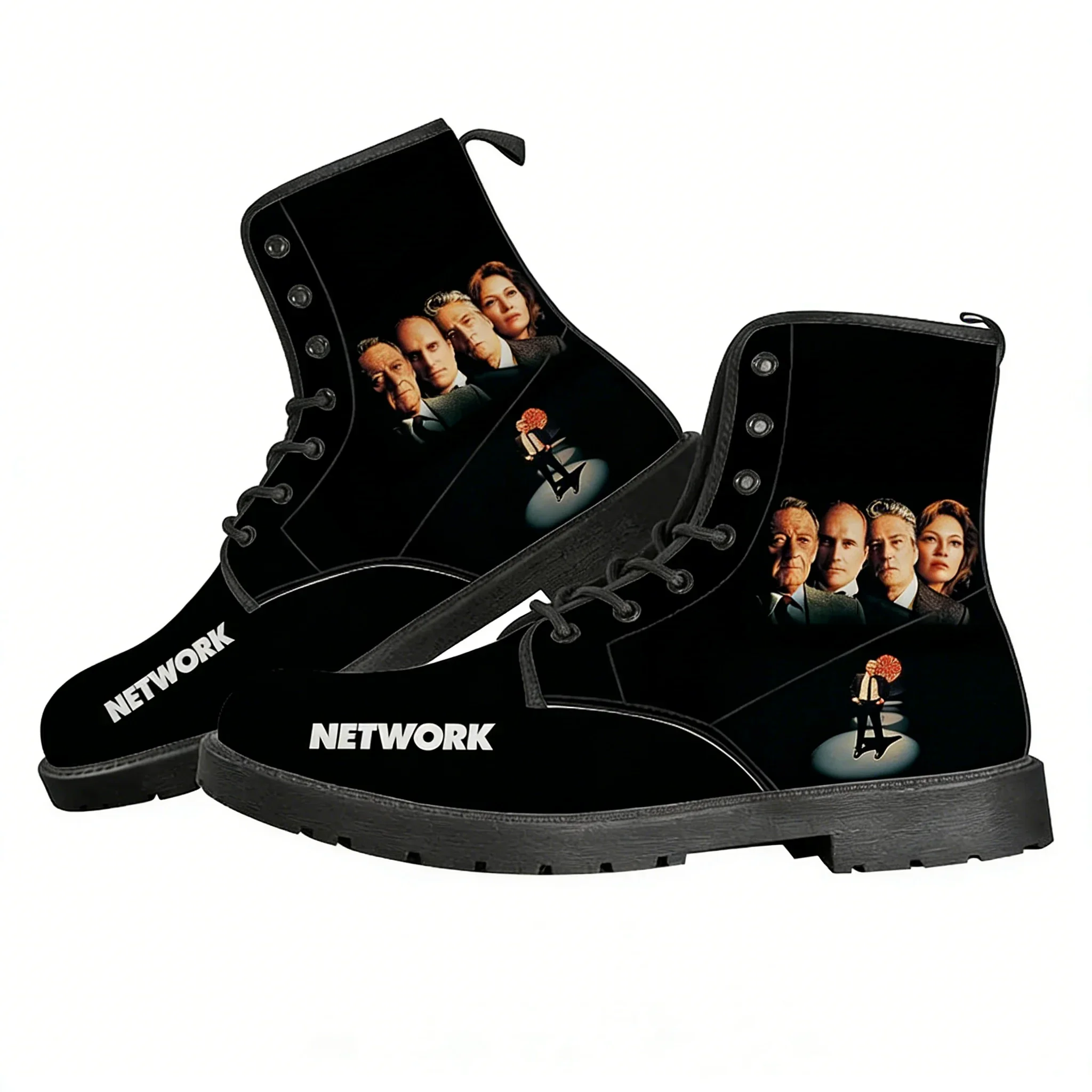 

Network Boots Mens Womens Teenager Casual Boot Outdoor High Quality Casual Lightweight Personalized Fashion Pattern Custom Shoes