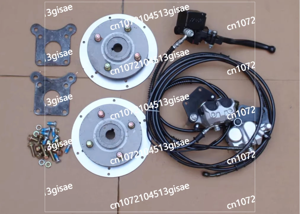 Electric Tricycle Oil Brake Accessories, Rear Axle Disc Brake Modification Parts Set
