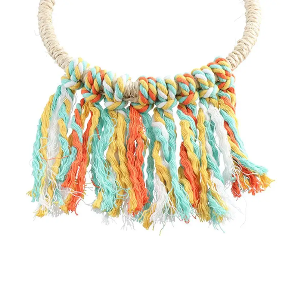 

Cage Accessories Parakeet Cotton Rope Ring Stand Chewing Bite Climbing Ferrule Parrot Swing Bird Circle Perch