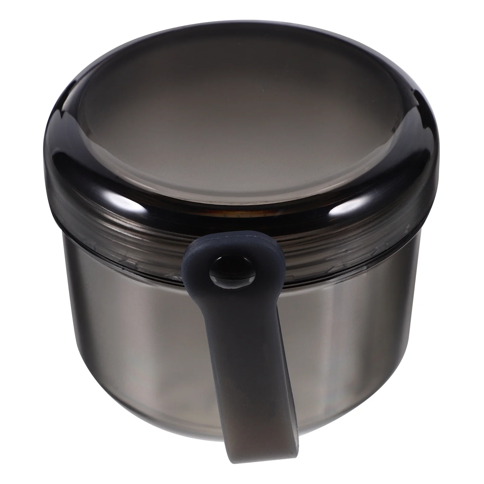 

Large Capacity 95x75mm Deep Gray Leakproof Denture Storage Box Portable Retainer Case Travel Breathable PC Material Strong