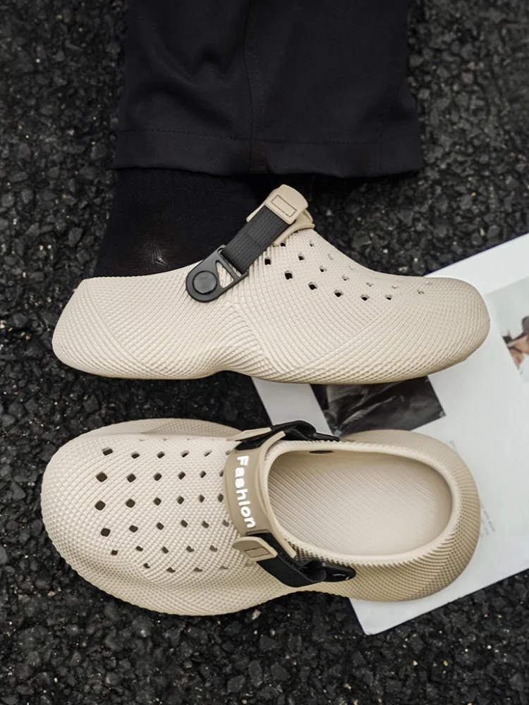 Unisex Sommer EVA Clogs Leichte Atmungsaktive Gartenschuhe Dicke Sohle Outdoor-Sandalen Lässige Slip-On Schuhe – Detail 6