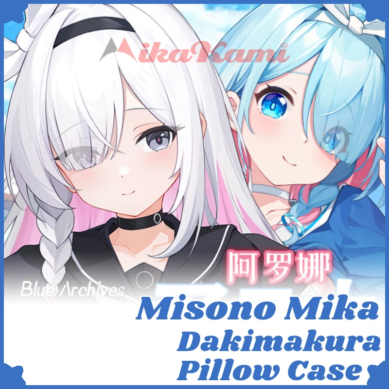 Arona Plana Dakimakura Blue Archive Pillow Case Sexy Pillowcase Full Body Hugging Cushion Cover Bedding Home Decor Otaku Gift