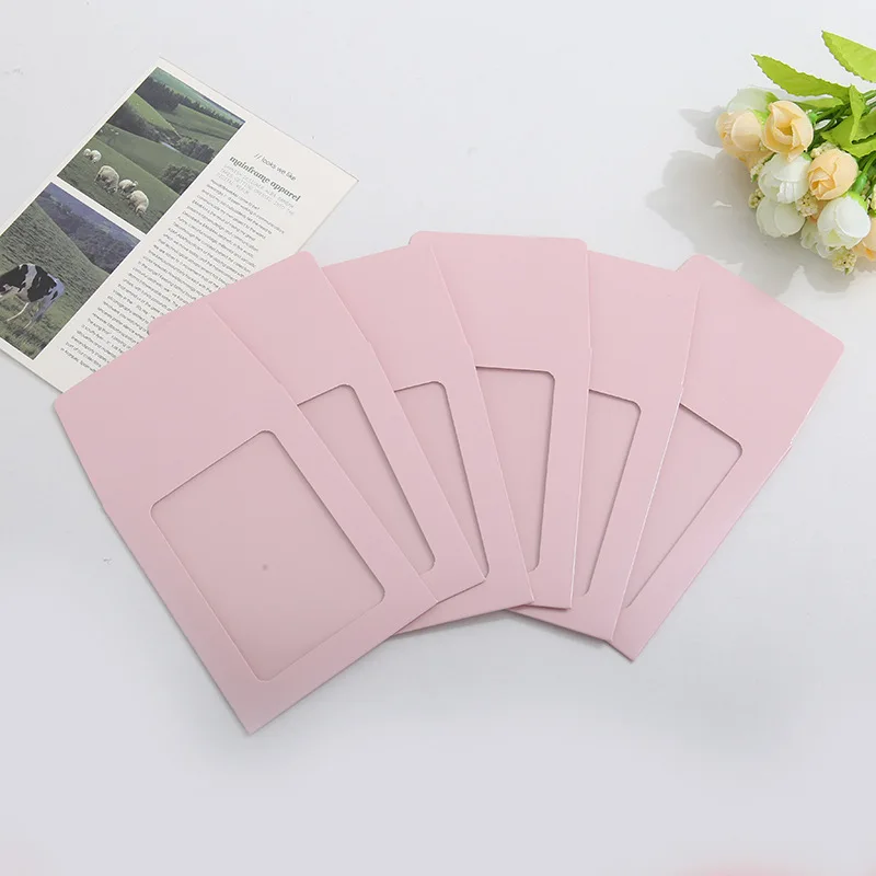 

10pcs Window Paper Envelope Paper Pouches DIY Handmade Photo Cards Necklace Bracelet Packaging Gift Wrapping Wholesale Supplier