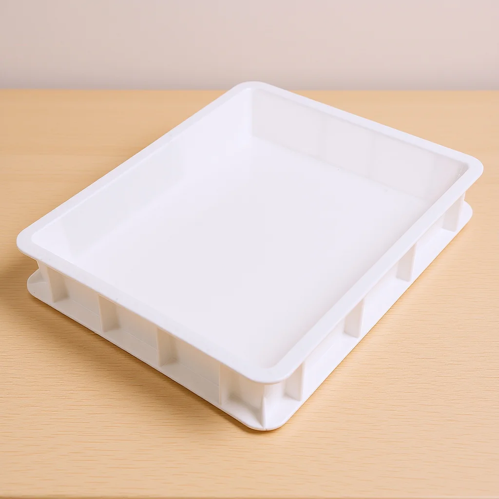 

Stackable Pizza Dough Proofing Box Commercial Grade Plastic Tray Space-Saving for Home Bakery Dough Storage Container