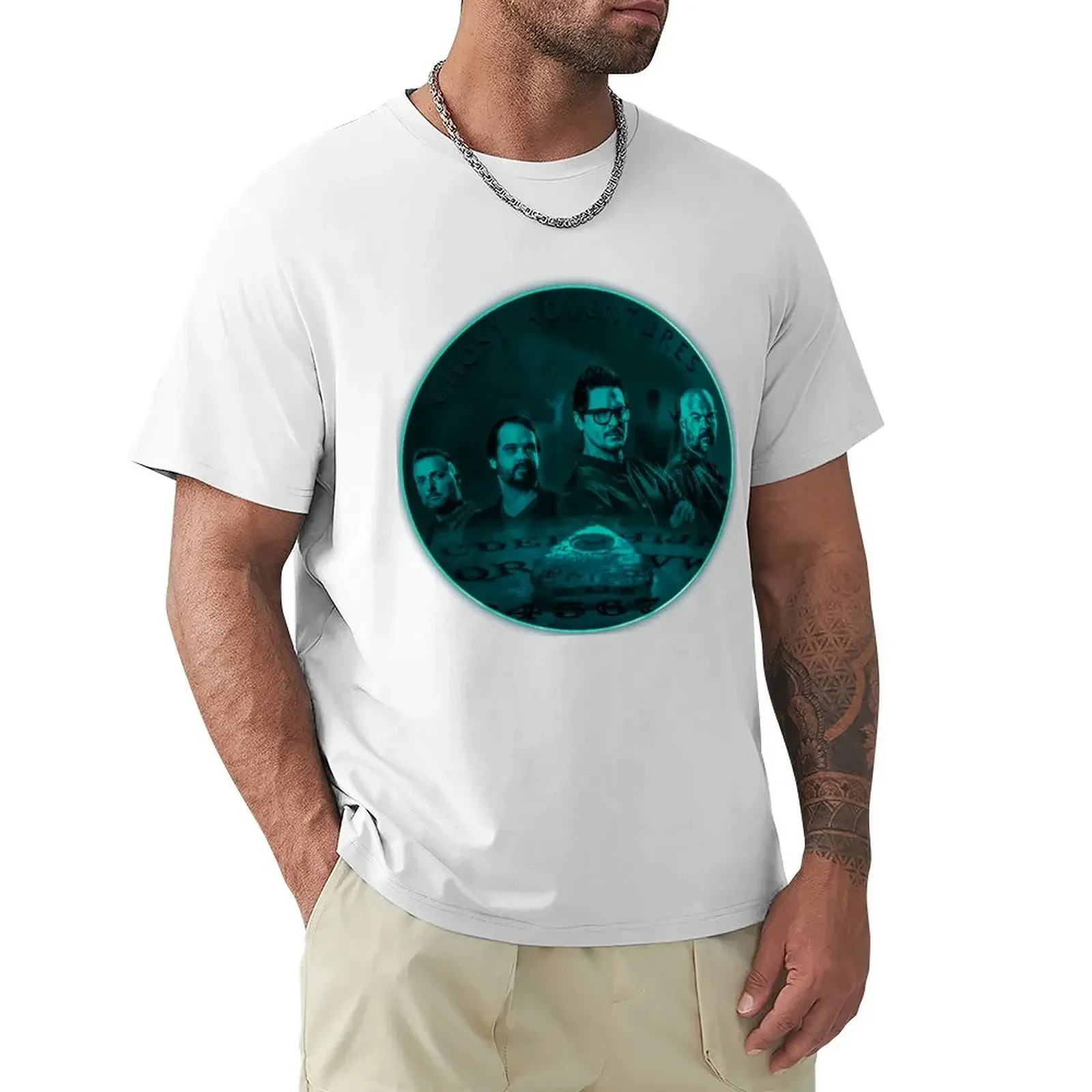 Ghost Adventures Crew Ghostly Goings On T-Shirt summer tops summer clothes oversizeds sublime mens vintage t shirts sstyle tops