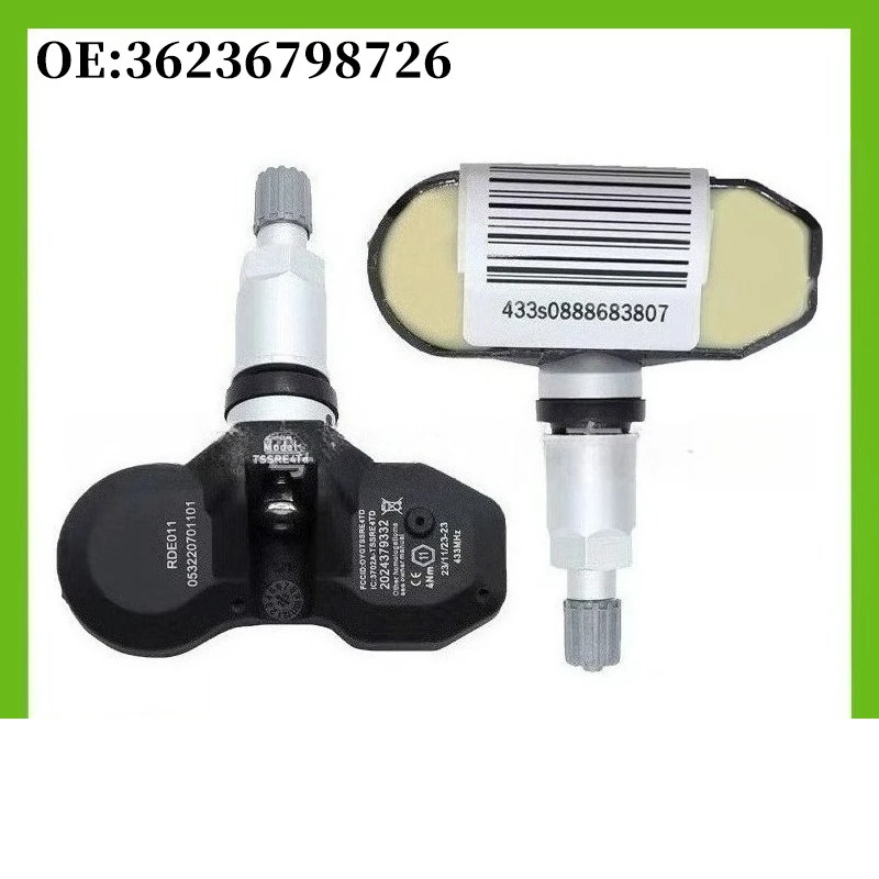 3623-6798-726 36236798726 1/4 قطعة tpms مستشعر ضغط الإطارات لسيارات BMW 1 3 5 6 7 سلسلة M3 M5 M6 X3 X5 X6 Z4