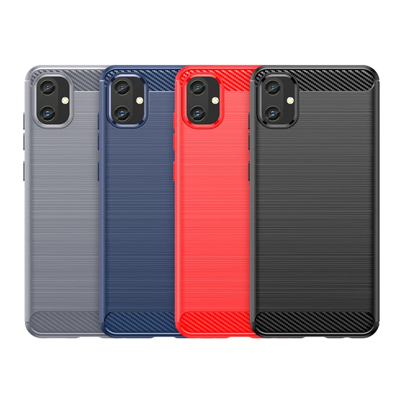 For Samsung A05 Case Cover Samsung Galaxy A05 Capas TPU Soft Carbon Fiber Fundas Samsung A24 A14 A34 A54 A04 A04S A25 A05S A05