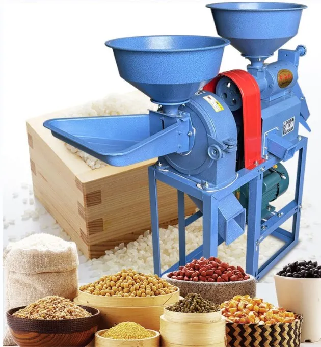 Small Scale Electric Motor Rice Mill High Grade Auto Rice Huller Rice Hulling Machine