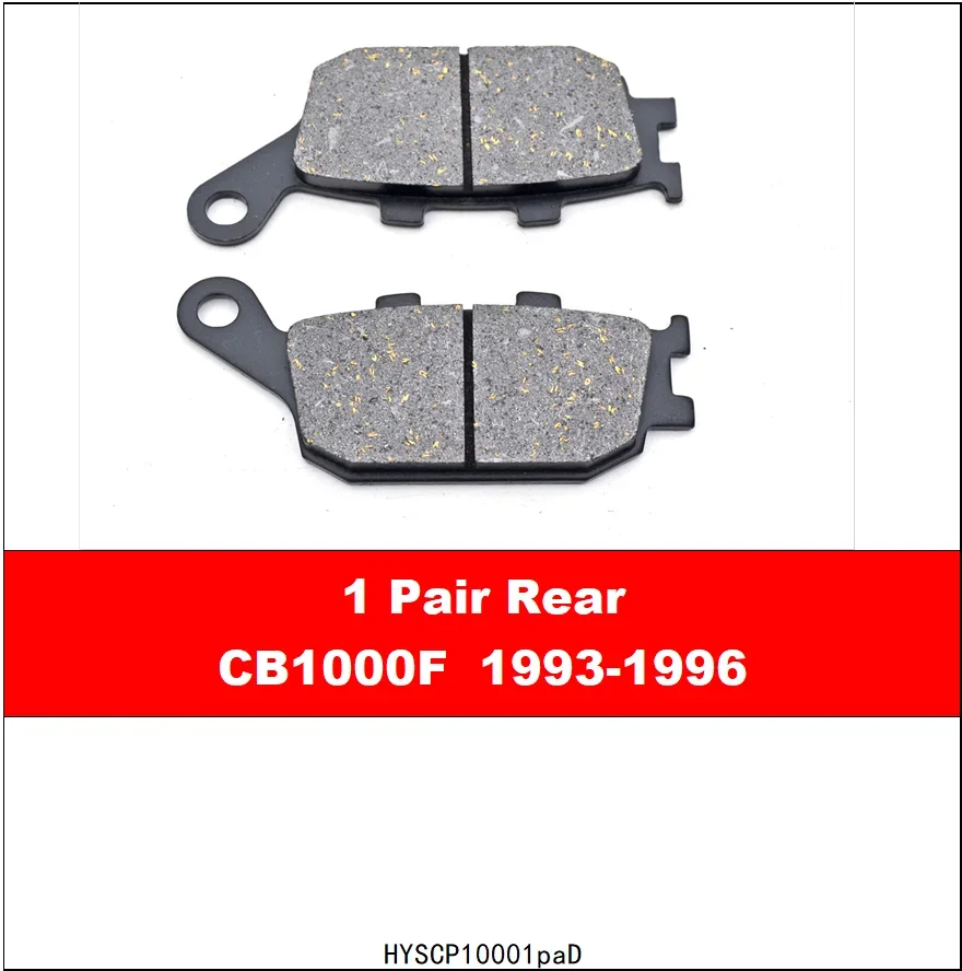 Motorcycle Front Rear Brake Pads Fit For Honda CB1000F 1993 1994 1995 1996