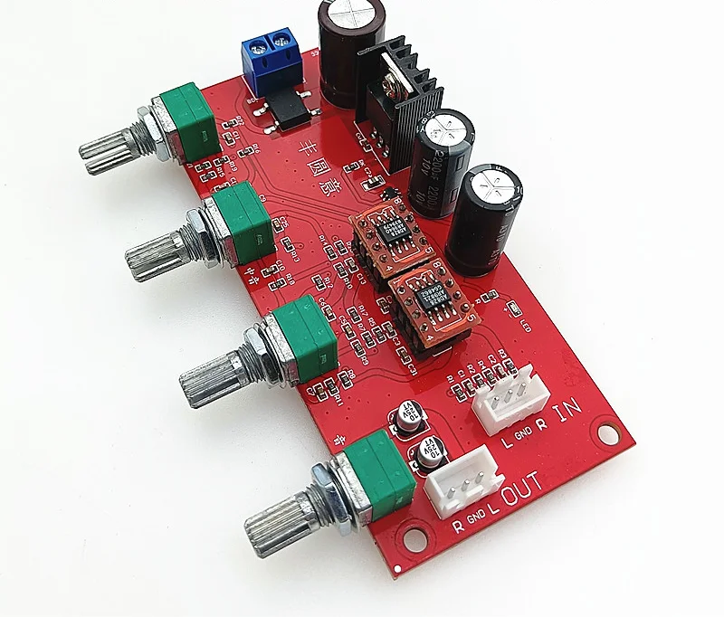 

AD828 Tone Board HIFI Fever Level Single Power Supply