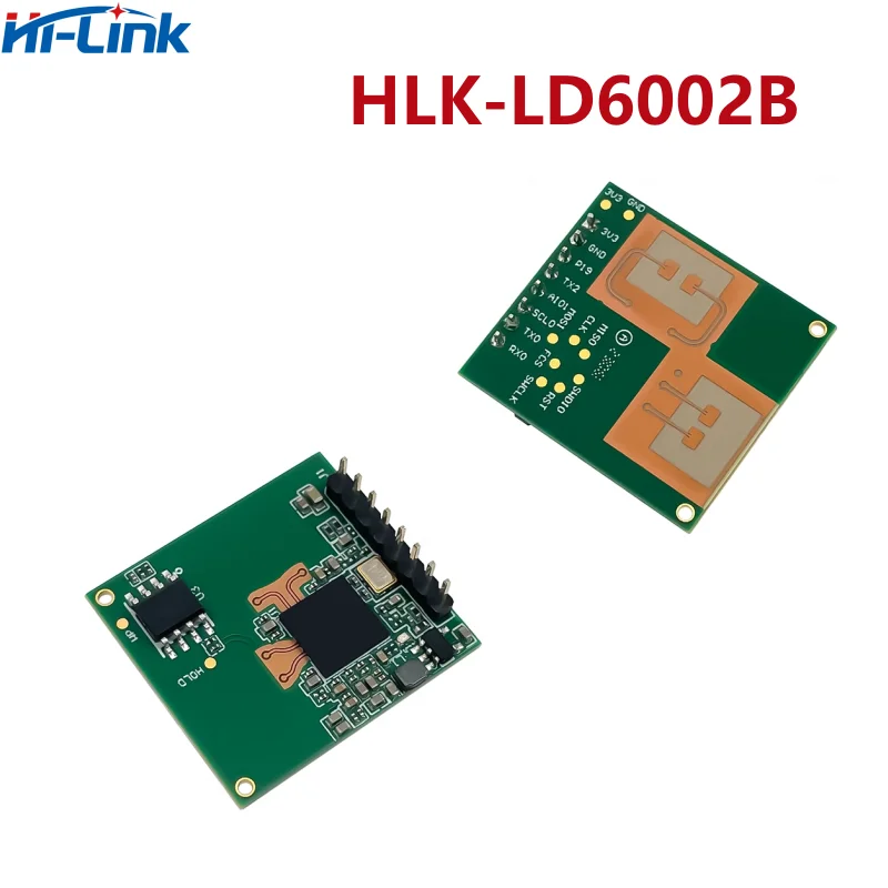 New 60GHz HLK-LD6002B FMCW millimeter wave radar module 3D human body sensing motion Status sensor GPIO and UART I/O TTL 3.3V