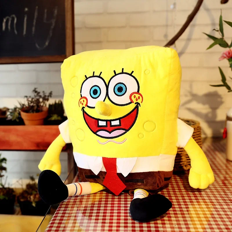 Cartoon Anime Character Sponge Figure Bob Patrick Star Eugene H. Krabs Gary Soft Toy Action Figure Dolls Children Christmas Gift