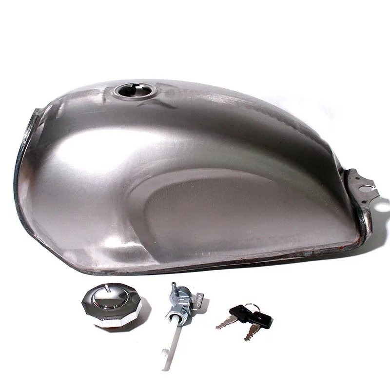 

Motorcycle Vintage Raw Fuel Tank H6 GN125 Springbok Baboon Conversion Fuel Tank Motorcycle Conversion With Parts