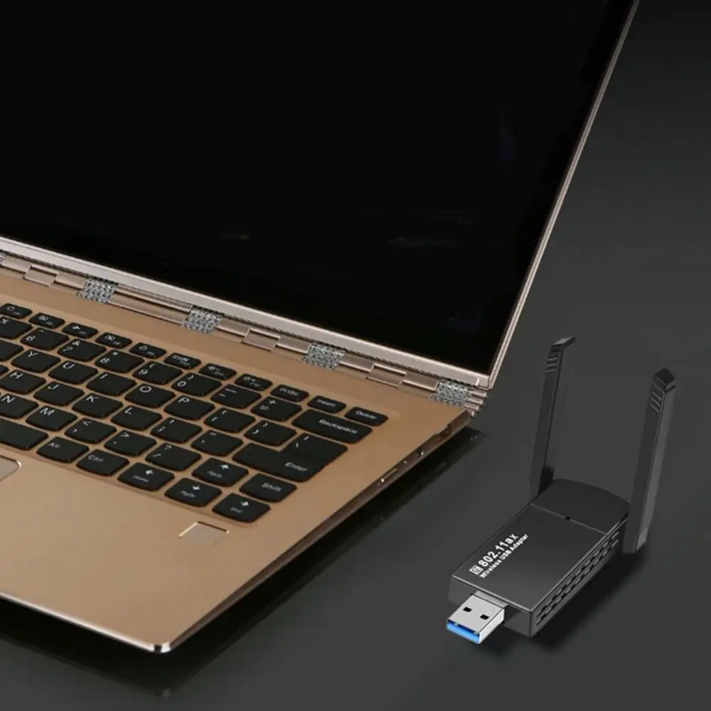 1300M 무선 네트워크 카드 듀얼 밴드 2.4G/5GHz PCIE WiFi 어댑터 드라이브 컴퓨터/전화/태블릿 용 무료 안테나 USB Wifi 어댑터