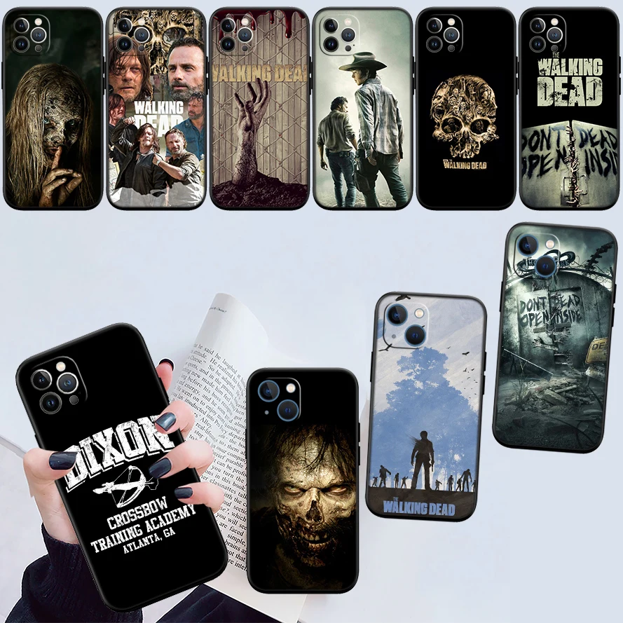 Funda para teléfono AD50 TWD the walking dead para Samsung Galaxy S20 S21 S22 Ultra FE + Plus A21S A22 A24 A25 A26 A30 A30S A31