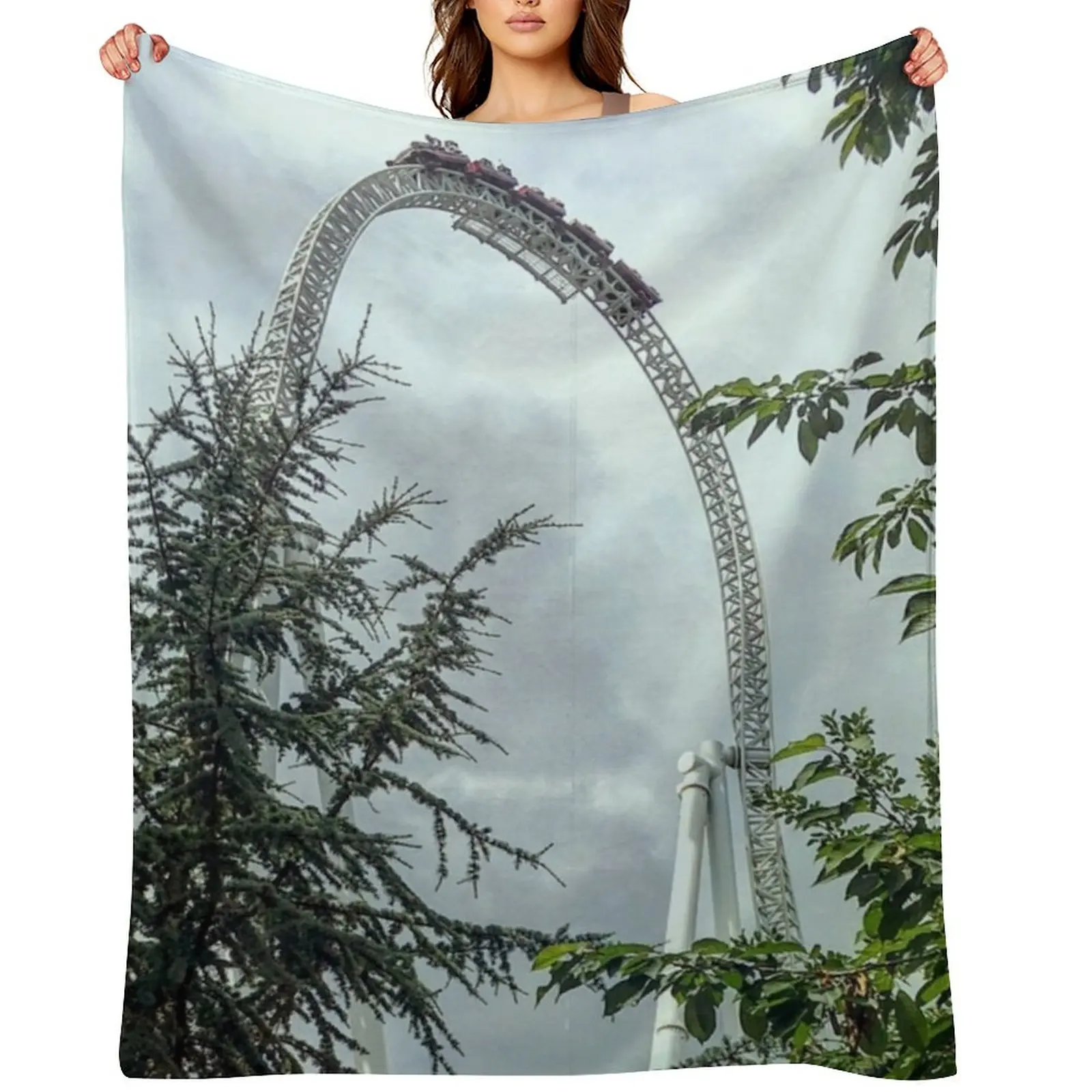 

Thorpe Park: Stealth Throw Blanket wednesday valentine gift ideas Vintage Thin Blankets