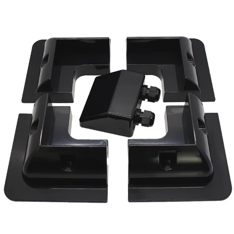 

5Pcs/Set Frame Solar Module Corner Mounting ABS Bracket Kit Motorhome Caravan RV Boat Solar Panel Stand