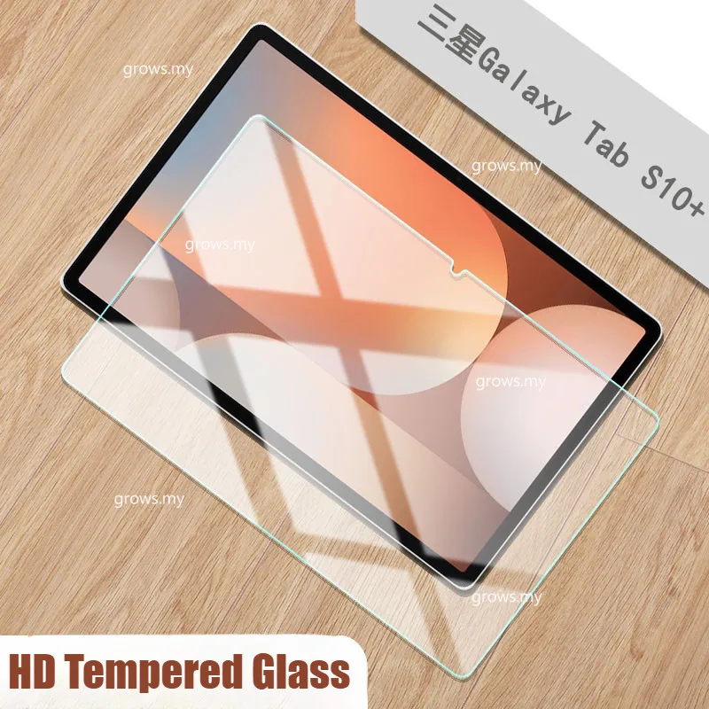 

For Samsung Tab S10 Plus 12.4 2024 S10+ SM-X820 S9 FE Plus S7+ S8 S7 A9Plus S6 Lite 10.4 A8 A7Lite A9 Tablet Tempered Glass Film