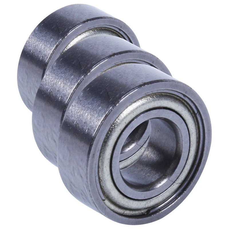 20 Pcs Miniature Sealed Metal Shielded Metric Radial Ball Bearing Model, MR115 ZZ 5X11X 4MM & MR85-ZZ 5X8X2.5Mm