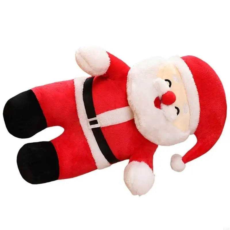 Zingende kerstman gevulde pluche huishoudelijke display feestdecoraties kerstmis