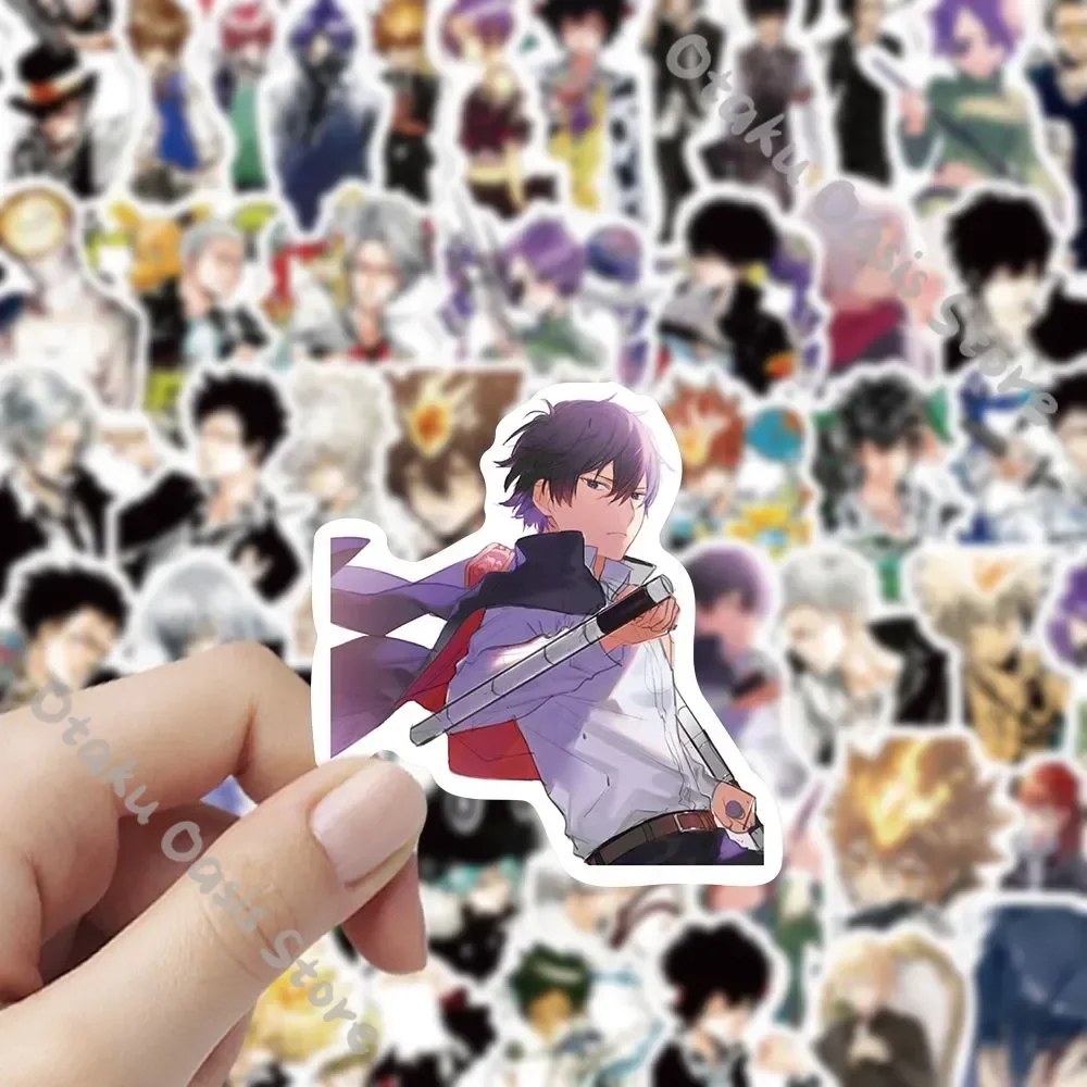 60pcs Sticker Creative Decoration HITMAN REBORN Sawada Tsunayoshi Gokudera Hayato Yamamoto Takeshi Hibari Kyouya Cosplay Decals