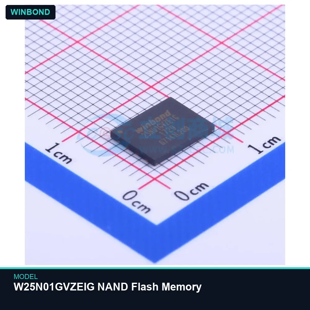 Winbond W25N01GVZEIG NAND Flash Memory