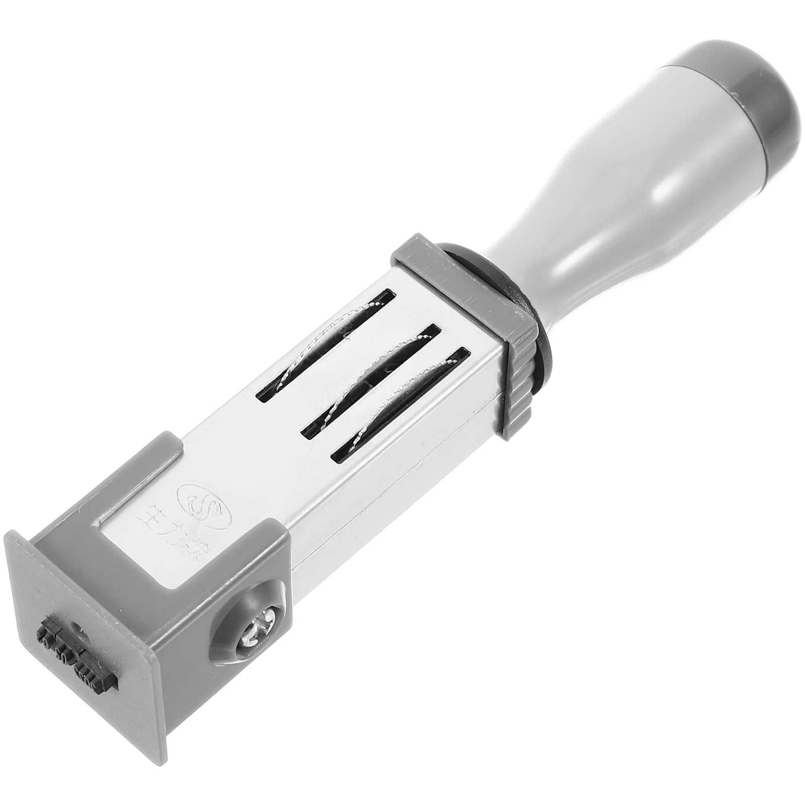 Date Stamp Material Self Inking Rolling Stamper for Office Supply File Portable