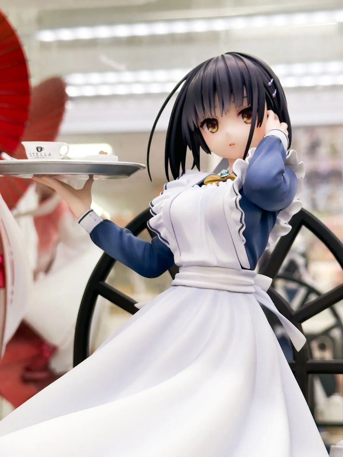 

In Stock Authentic Cafe Stella to Shinigami no Chou Natsume Shiki 1/7 Scale 24cm PVC Anime Collectible Figure