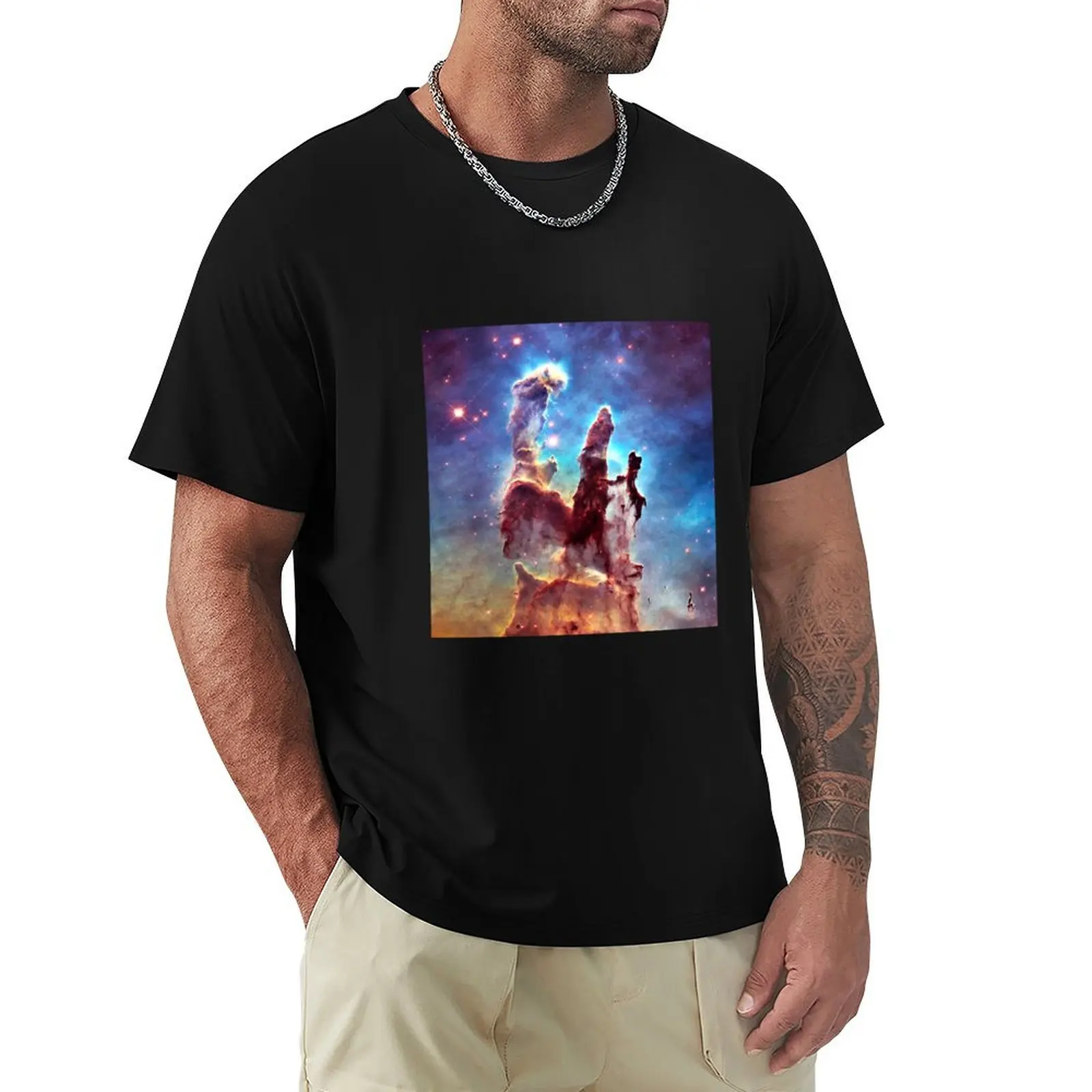 Pillars of Creation T-Shirt Fashion Simple Casual Tee Shirt