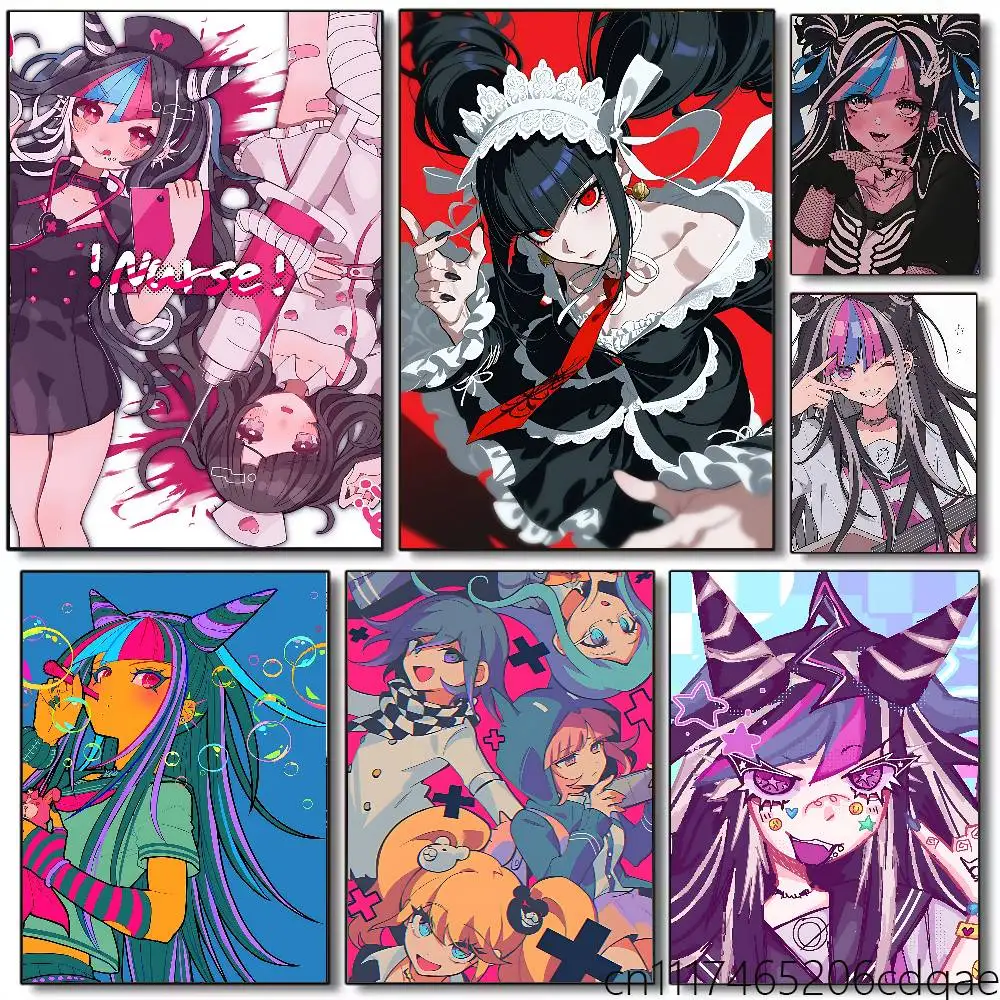 FOR Danganronpa Monomi Ibuki Frameles Canvas Paint Decorative Art Printing Poster Image Home Live Room Bedroom Decoration Paint