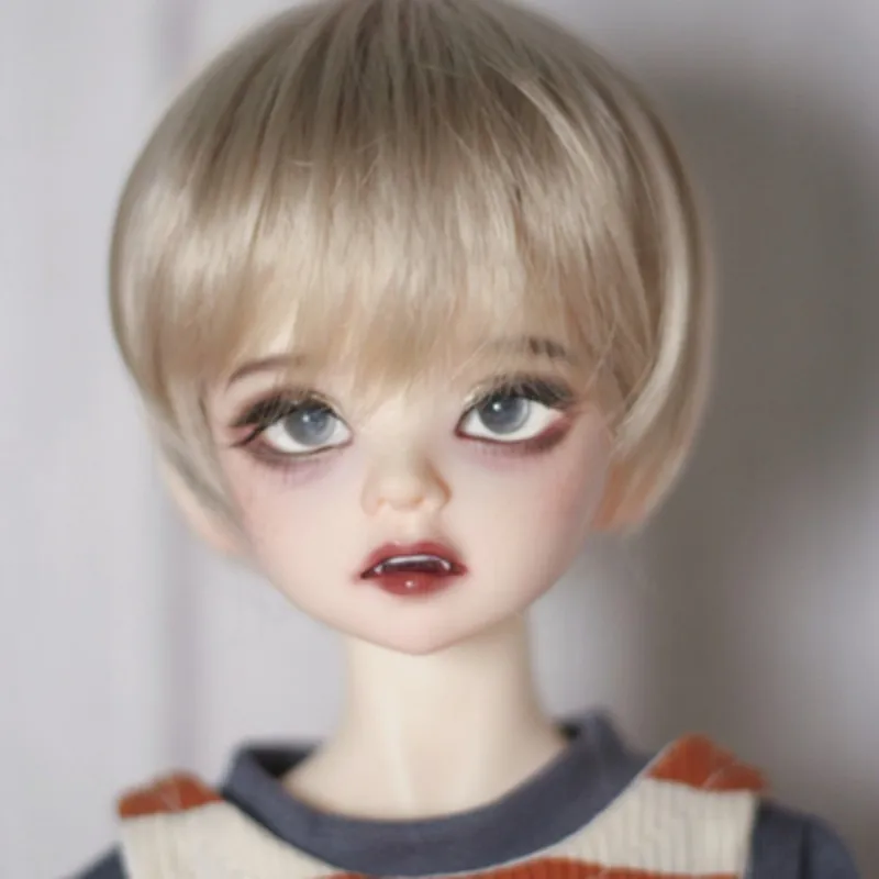 

BJD doll wig suitable for 1/3 1/4 1/6 size daily fake hair short head doll accessories for men and women