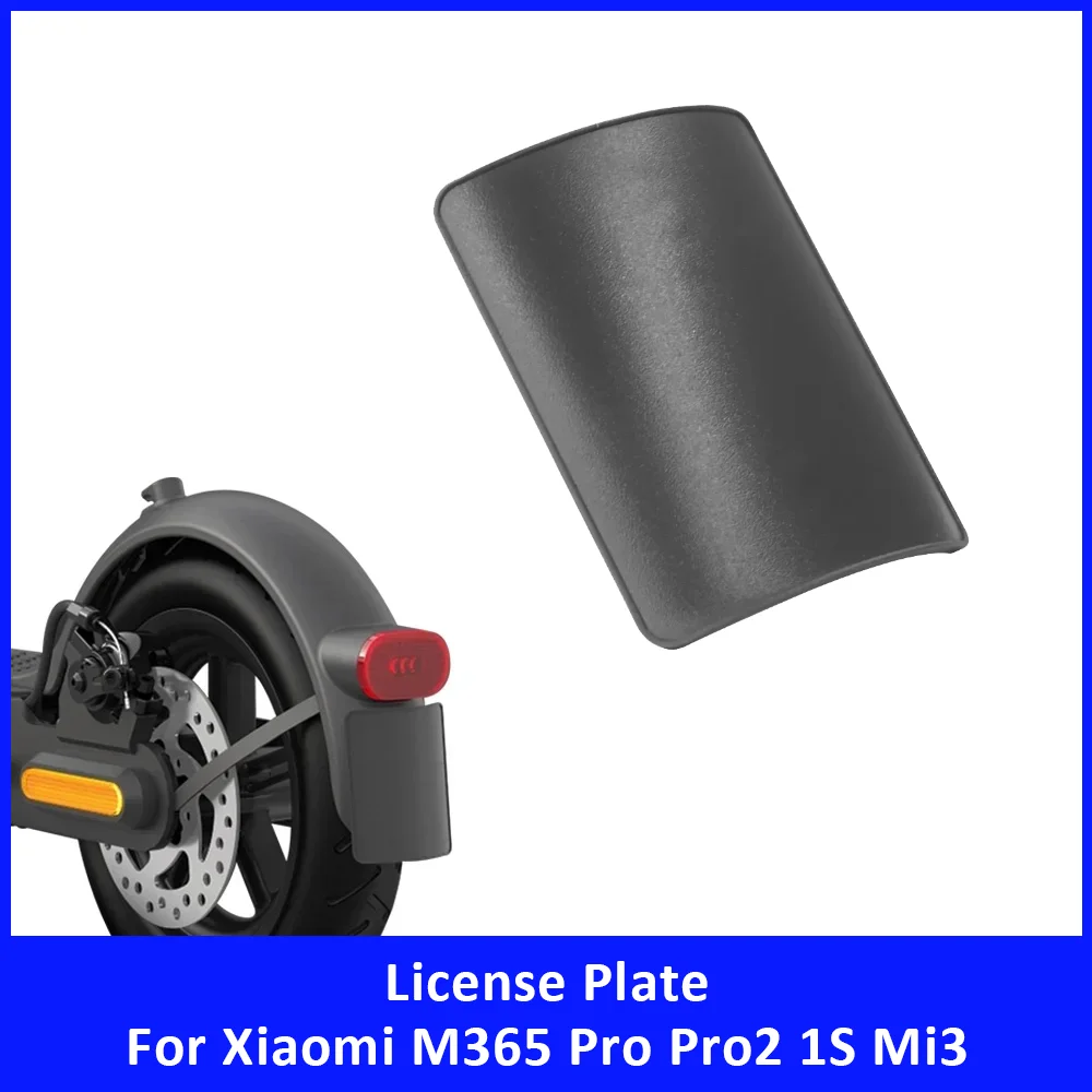 Rear Fender License Plate Holder Bracket for Xiaomi M365 Pro Pro2 1S Mi3 Electric Scooter Number Plate Guard License Frame Parts
