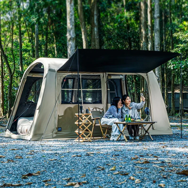 

Уличная палатка Infla с большим водонепроницаемым навесом для быка, соединительная крыша для приключений, приключений