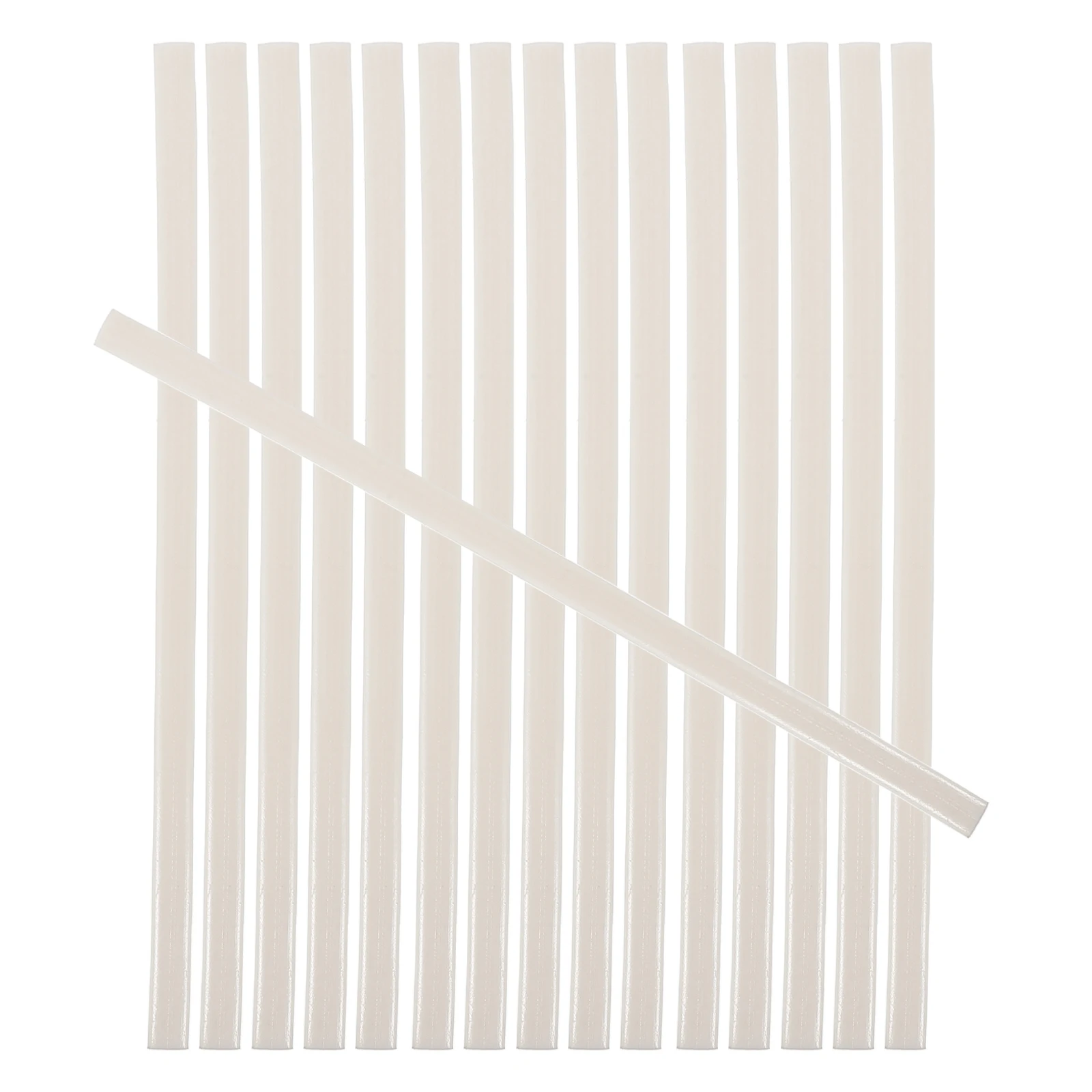 

20pcs Plastic Rods Bumper Repair Kit Pe Pp Welding Strips Car Bumper Repair Tools Automotive Welding Kit White 23Cm