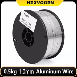 HZXVOGEN 0,5 kg 1,0mm alambre de soldadura de aluminio y magnesio ER5356 Universal para soldadura TIG Mig accesorios de soldador de oxígeno-acetileno