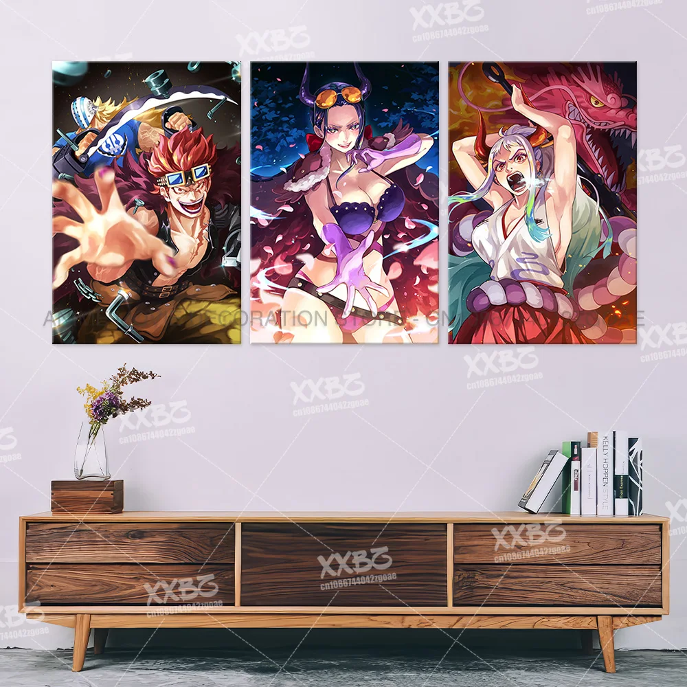 ONE PIECE Poster Anime Girl Nami Painting Yamato Home Decor No Frame Wall Artwork Nico Robin Canvas Picture Jewelry Bonney Mural