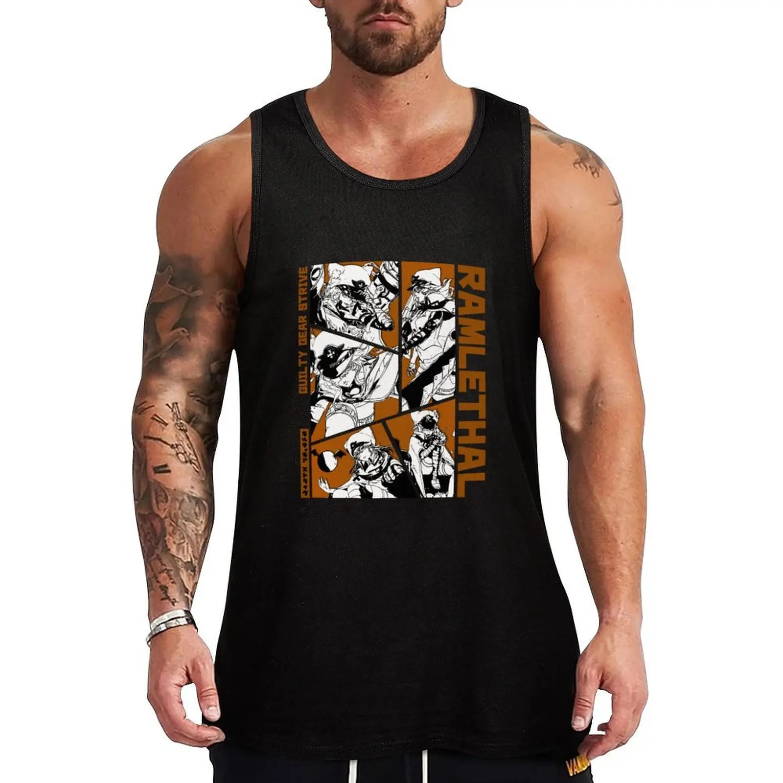 

Ramlethal Valentine CM Tank Top Men's t shirt anime gym T-shirt for fitness