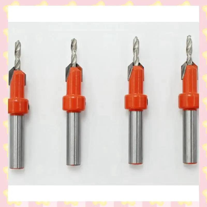 

AB51 10 шт. сверло для деревянных отверстий, сверло с зенковкой с хвостовиком 8 мм, набор сверл для обработки дерева, раковина