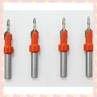 AB51 10Pcs Wood Hole Drill Bit,8MM Shank Countersink Drill Bit Router Bit,Wood Working Counter Sink Drill Bit Set