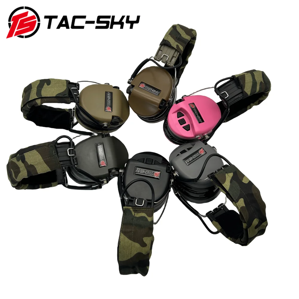 

TAC-SKY Tactical SORDIN Headset IPSC Version Outdoor Airsoft Sports Electronic Muffs Noise Reduction Pickup Tactical Headphones